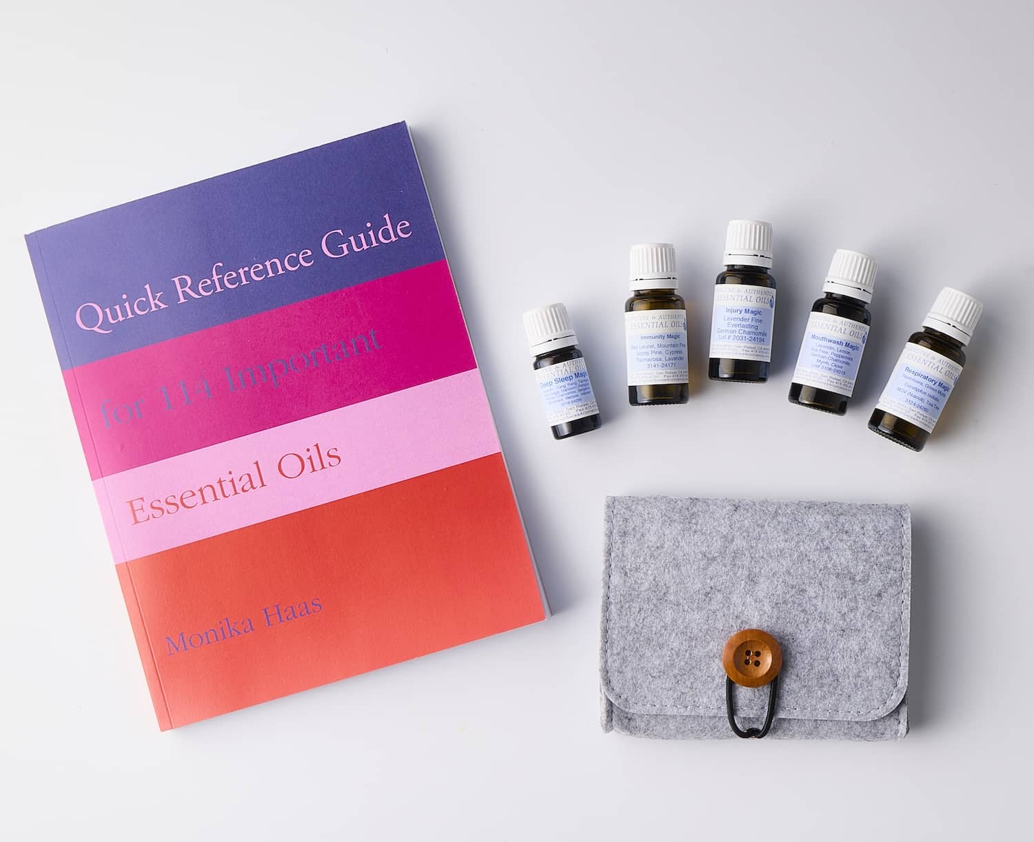 Quick Reference Guide Book & Oil Bundle