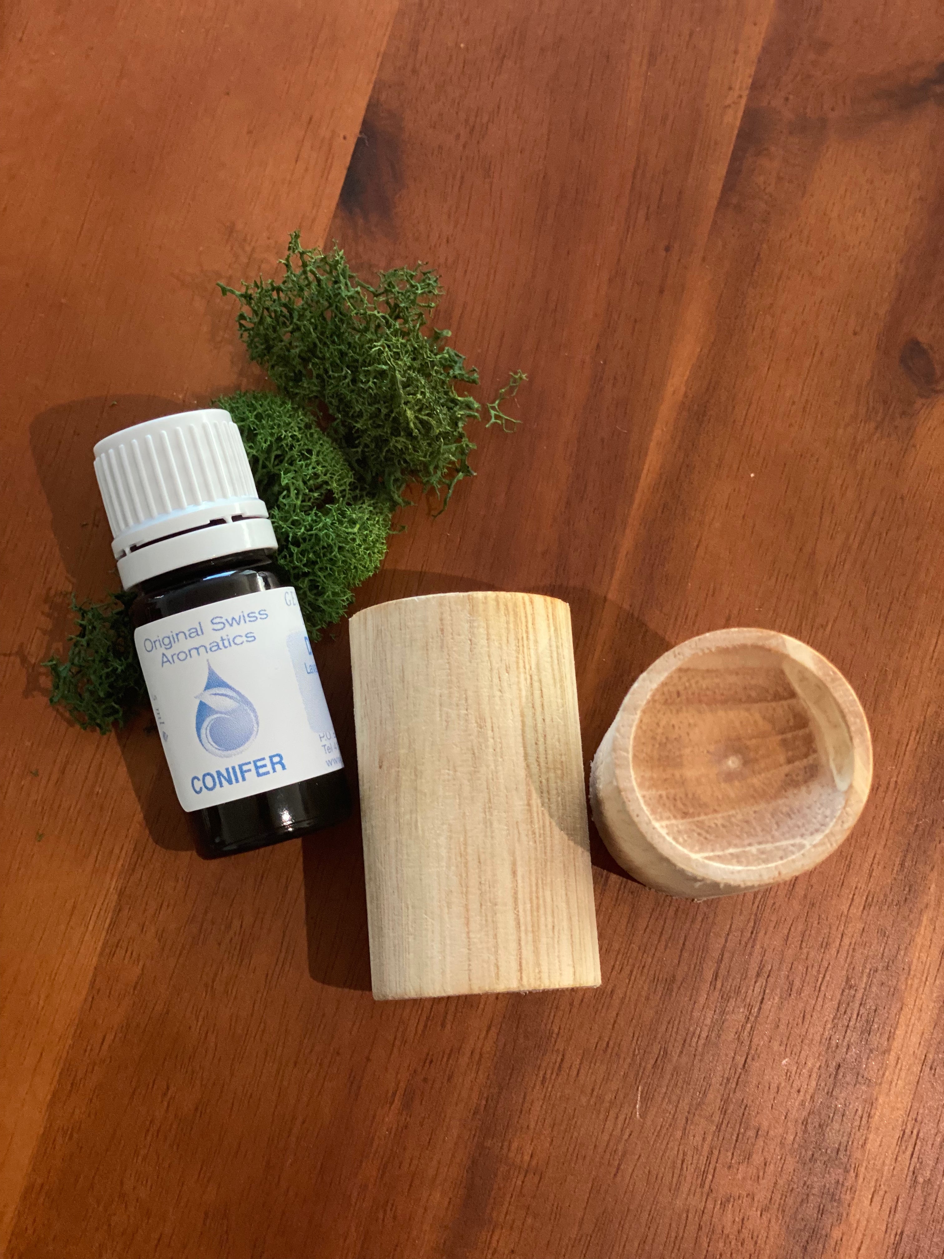 Diffuser Collection + Mini Wood Aroma Diffuser Block